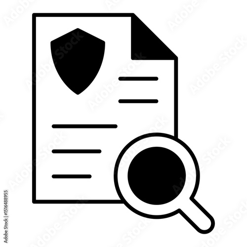 Policy Review dualtone icon