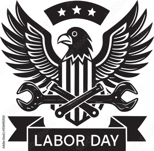 Celebrating American Workers A Labor Day T-Shirt Design for The USA Holiday