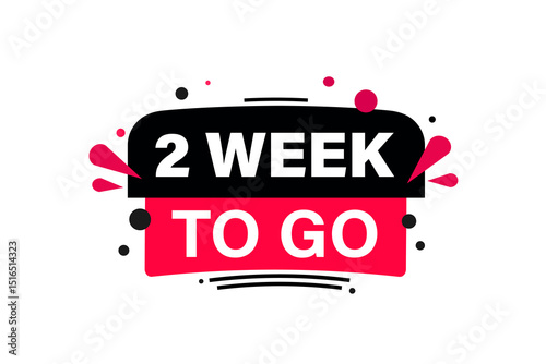 2 days to go, sale countdown vector symbol, clock, time,  background, template 15 days to go, countdown, sticker, left banner, business, sale, label button
