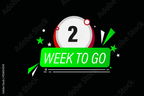 2 days to go, sale countdown vector symbol, clock, time,  background, template 15 days to go, countdown, sticker, left banner, business, sale, label button
