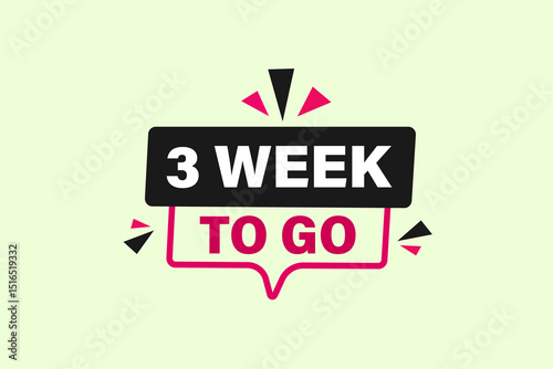 3days to go, sale countdown vector symbol, clock, time,  background, template 15 days to go, countdown, sticker, left banner, business, sale, label button
