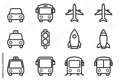 12-flat-vector-icons-of-transportation---includes-.eps