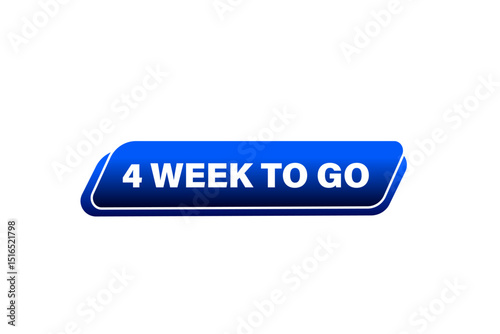4days to go, sale countdown vector symbol, clock, time,  background, template 15 days to go, countdown, sticker, left banner, business, sale, label button
