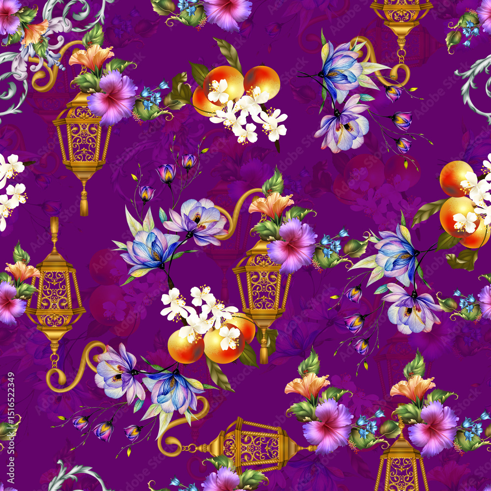Obraz premium seamless pattern design texture background 