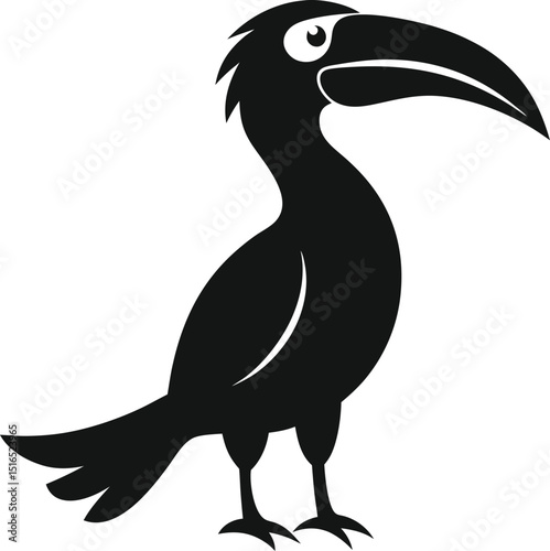 vector illustration of a bird