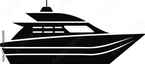 silhouette of a ship