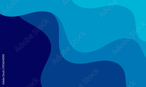 abstract blue background with waves