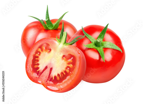 tomato isolated on white background