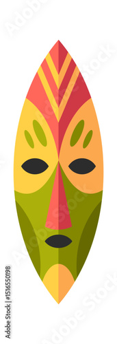 African native mask ancient idol