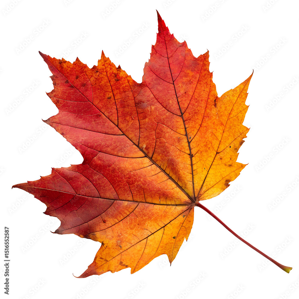 Fototapeta premium autumn maple leaf