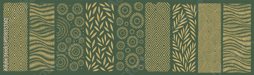 Earth Tone Tribal Patterns