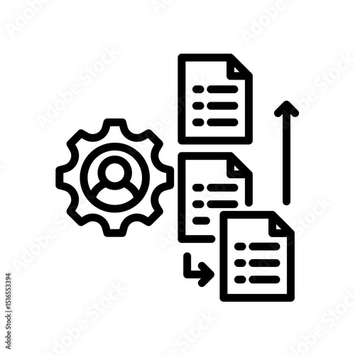 Task Priority line icon