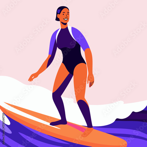 surfer on the beach