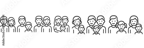 Group of diverse people gathering together to celebrate community spirit in a friendly atmosphere