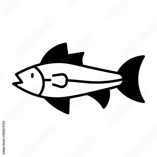 Salmon Fish dualtone icon