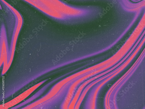 Abstract blurred wavy grainy gradient background texture. Digital grain dust soft noise effect pattern. Lo-fi vintage retro fluid colors. For poster, website, app, prints, flyer or music album cover