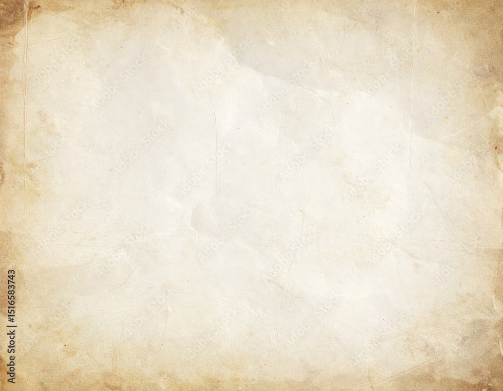 Naklejka premium Old ancient paper texture, vintage grunge paper pattern background