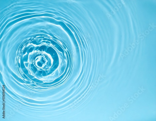 Light blue water with ripples and waves background