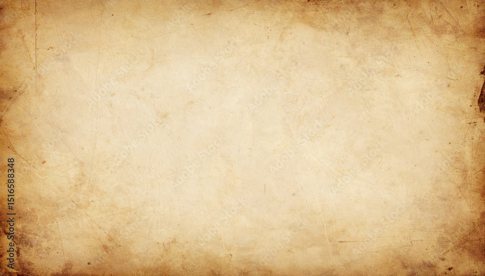 Naklejka premium Old ancient paper texture, vintage grunge paper pattern background