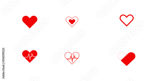 The heart icon is a universal symbol of love, care, and affection. Commonly used in websites, apps, and social media, it represents emotions, favorites, and support. Its simple design makes it instant