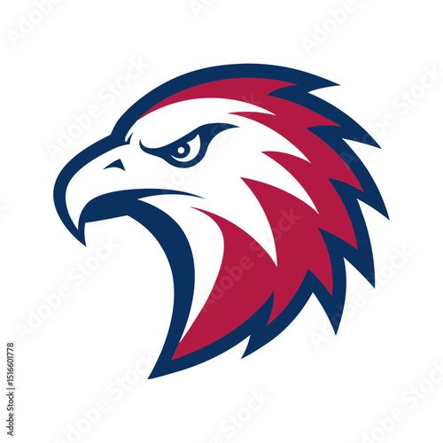 eagle head vector logo illustrations