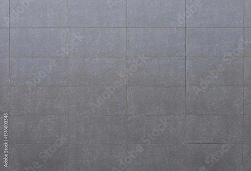 Papier peint Large rectangle gray stone tiles for ventilated facade cladding