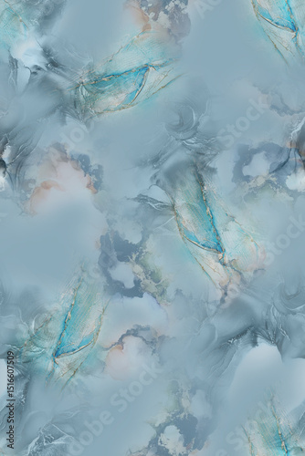 geometric abstract flower background design