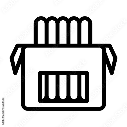 diploma line icon
