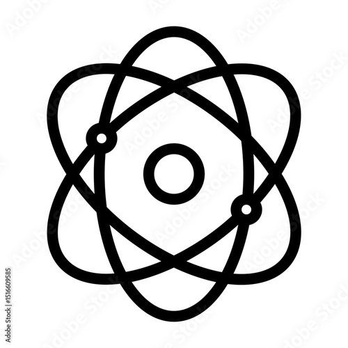 physics line icon