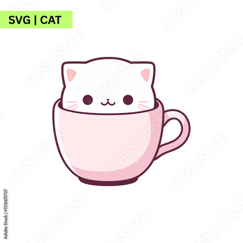 A charming logo design featuring a cute cat with a fluffy tail and playful demeanor, perfect for a pet adoption agency or rescue organization.