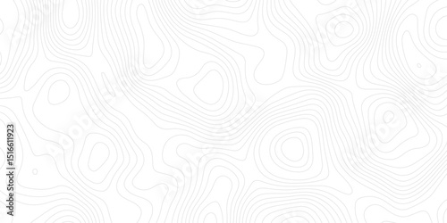 Abstract Vector geographic contour map and topographic contours map background.Abstract pattern with lines.