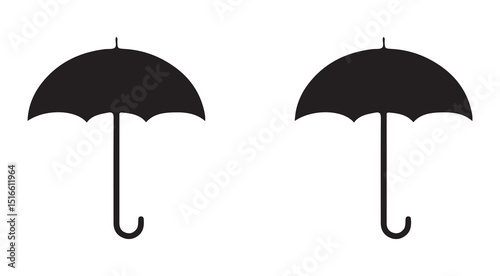 Umbrella icon set. Vector illustration. Umbrella symbol icon  vector illustration eps 10