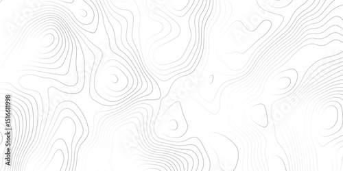 Abstract Vector geographic contour map and topographic contours map background.Abstract pattern with lines.