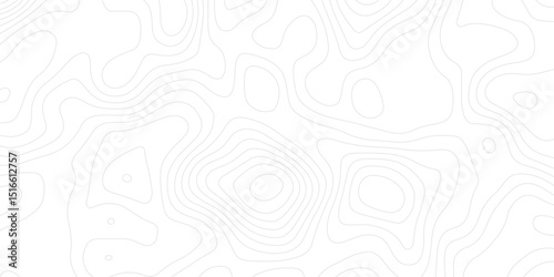  geographic contour map paper texture. terrain path isolated on a background.geographic mountain relief. retro topographic map. Abstract design with seamless pattern with lines topographic map.
