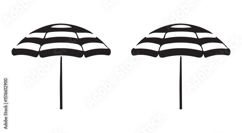 Umbrella icon set. Vector illustration. Umbrella symbol icon  vector illustration eps 10