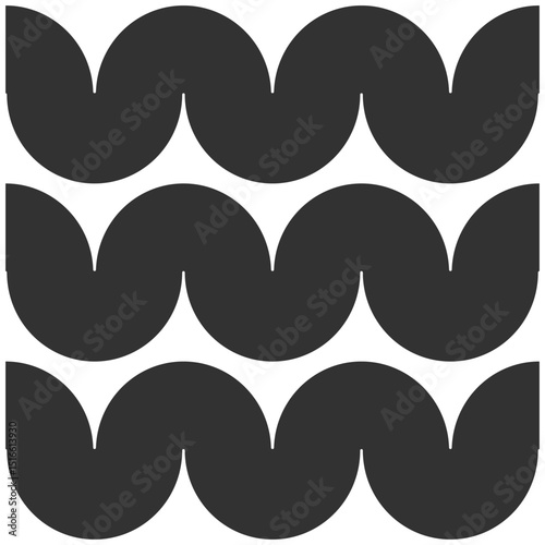 Seamless Geometric Pattern. Abstract Memphis Doodle Lines, Irregular Shapes, Oriental Vector Backgrounds, Modern Minimalist Textures and Swatches Set
