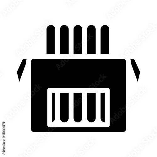 diploma glyph icon