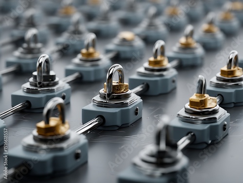 Connected Locks on Dark Table