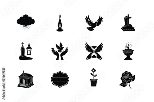 Vector element bundle for Día de todos los santos
