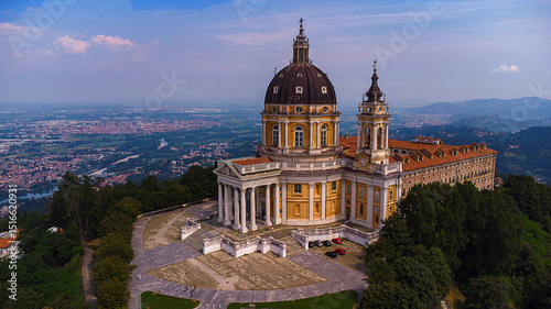 Aerial view of one of the most famous place in Italy