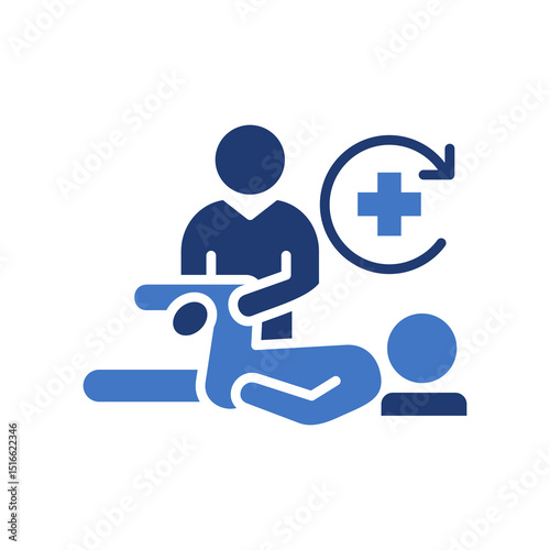 Rehabilitation Massage icon