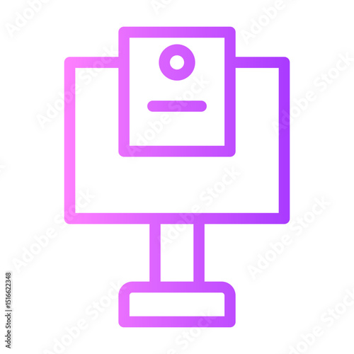 elearning gradient icon