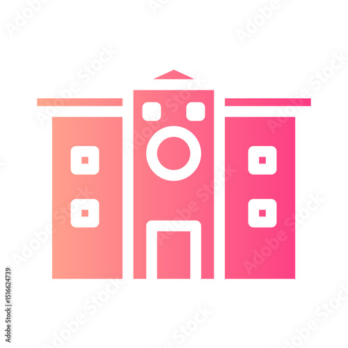 university gradient icon