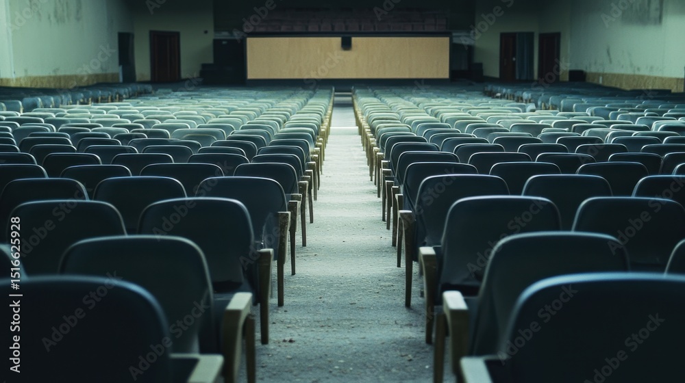 Fototapeta premium Empty Auditorium Seats.
