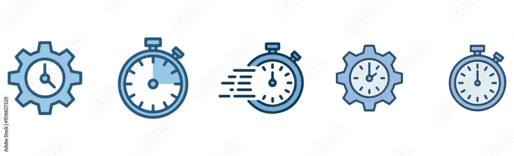 Time Management Icon Set Vector – Speed Stopwatch, Hourglass, and Process Cycle Symbols on Transparent Background Timers and Clock Icon Set Vector Outline – Stopwatch, Hourglass, and Time Line Symbols Time Management Icon Set Vector – Speed Stopwatch, Hourglass, and Process Cycle Symbols on Transparent Background Timers and Clock Icon Set Vector Outline – Stopwatch, Hourglass, and Time Line Symbols