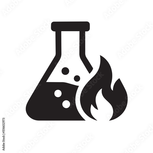 Science Lab: A symbol of science and research, it show the essence of experimentation with the visual of a flask undergoing a reaction, and being heated to boiling. The icon evokes curiosity