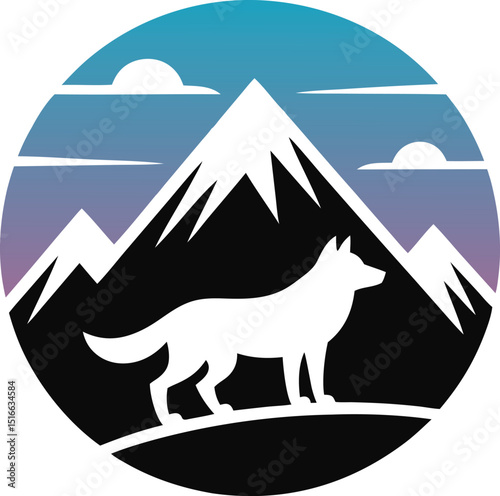 Lone Wolf Silhouette
