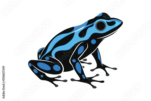 frog isolated on white background