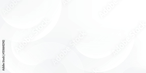 Geometric circle monochrome background paper style