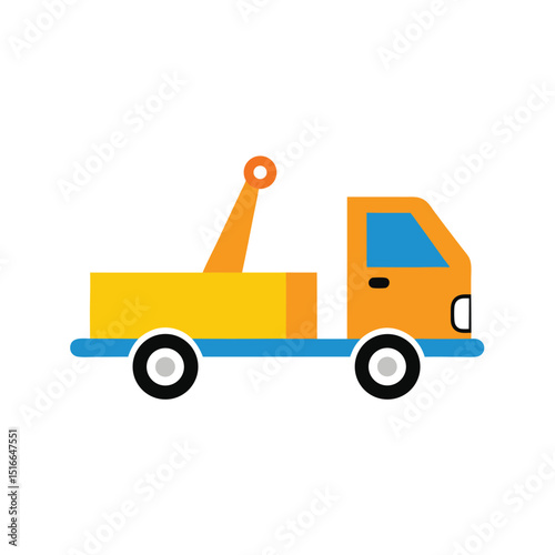 yellow toy truck